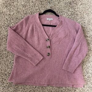 Madewell Sweater - Mauve, Size L